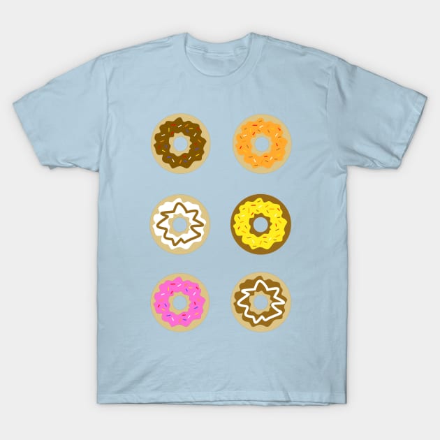 CHECK Out My Six Pack Of Donuts For Donut Lover T-Shirt by SartorisArt1